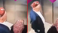 Asansör kamerasına takıldılar! Yaşlı karı kocanın hareketleri sosyal medyada viral oldu