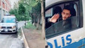 Suriyeli sığınmacı TikTok'ta paylaştı, tepki yağdı! Polis aracını kullanıp böyle selam verdi