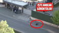 Gaziantep Emniyet Müdürlüğü önündeki şahsın vurulma anı kamerada
