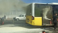 Haliç'te metrobüste korkunç yangın! Yolcular tahliye edildi
