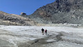 Alpler'de buzulların erimesi sonucu insan kemikleri ve uçak enkazı bulundu