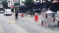 Şişli'de doğalgaz borusu patladı... Cadde trafiğe kapatıldı