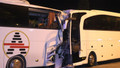 Tur otobüsü, yolcu otobüsüne çarptı; ikisi ağır, 25 yaralı