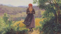 1860 yılına ait tabloda genç kızın elinde Iphone tuttuğunu görenler hayrete düşüyor
