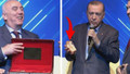 Cumhurbaşkanı Erdoğan'ın altın esprisi salonu kahkahaya boğdu