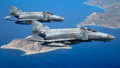 Yunanistan'a ait savaş uçağı İyon Denizi'ne düştü!
