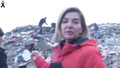 tv100 muhabiri "enkazda kuzenim var" diyerek gözyaşlarına boğuldu