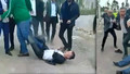 AK Partili meclis üyesi CHP’li başkanın önünde kendini yere attı