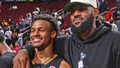 NBA tarihinde ilk yaşandı; LeBron James, oğlu Bronny ile Lakers'ta oynayacak!