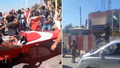 Suriye'de provokatörler Türk bayraklarını parçaladı