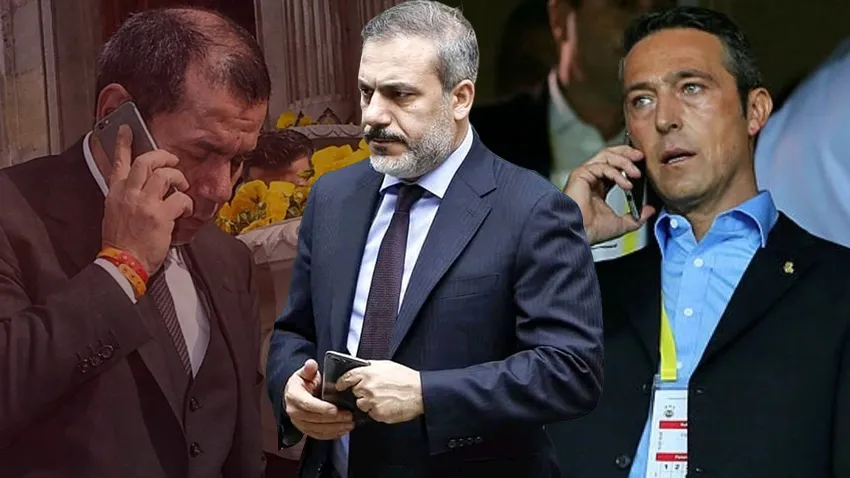 Hakan Fidan'dan Ali Koç ve Dursun Özbek'e telefon: Siz benden daha fazla mı Atatürkçüsünüz?