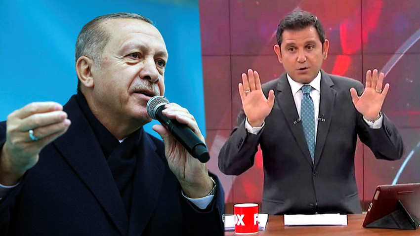 Erdoğan'dan Fatih Portakal'a sert sözler: Haddini bilmez, edep yoksunu, ahlaksız!