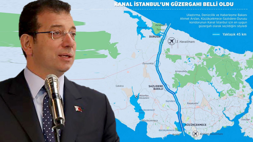 Ekrem İmamoğlu açıkladı! Kanal İstanbul'un yaratacağı 15 tehdit!