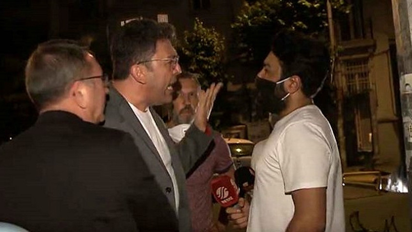 Beyaz Tv muhabirinin üzerine yürümüştü! Ahmet Hakan Emre Kınay'ın o sözüne takıldı!