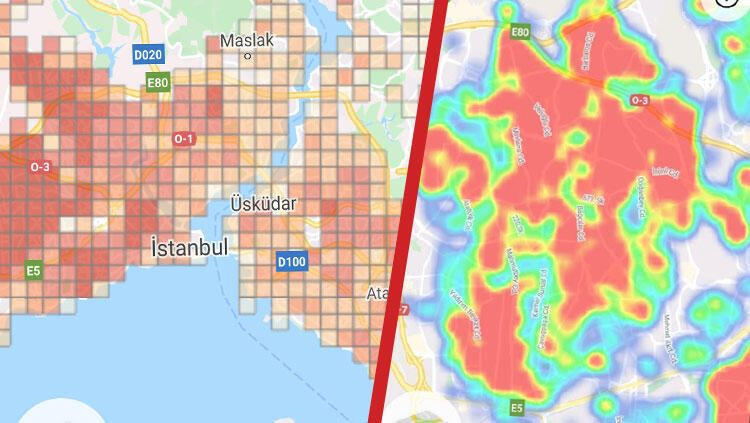 İstanbul'un koronavirüs risk haritası güncellendi! - Sayfa 1