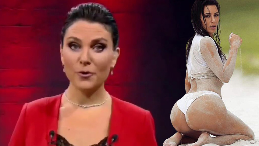 Ece Üner'den Kardashian'a 'büyük' gönderme! Sosyal medya sallandı!