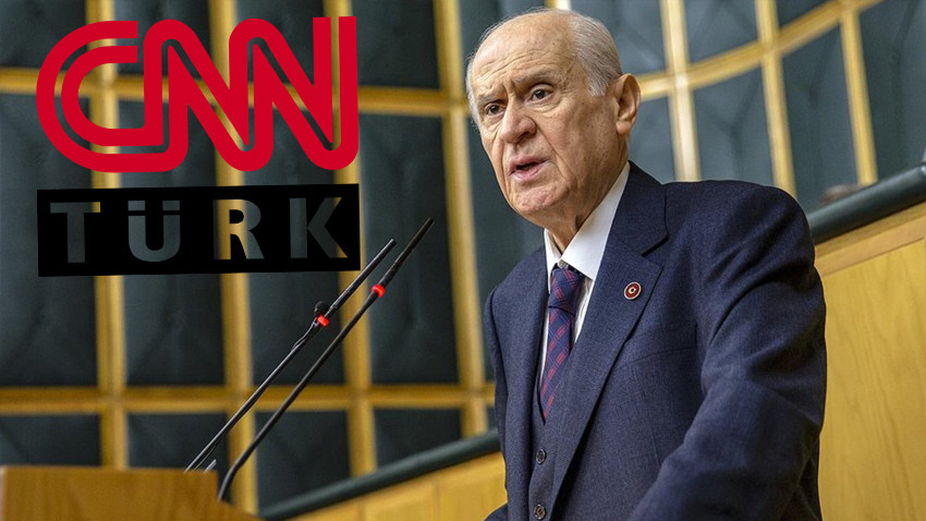 CNN Türk'ten şaşırtan 'Devlet Bahçeli' kararı!