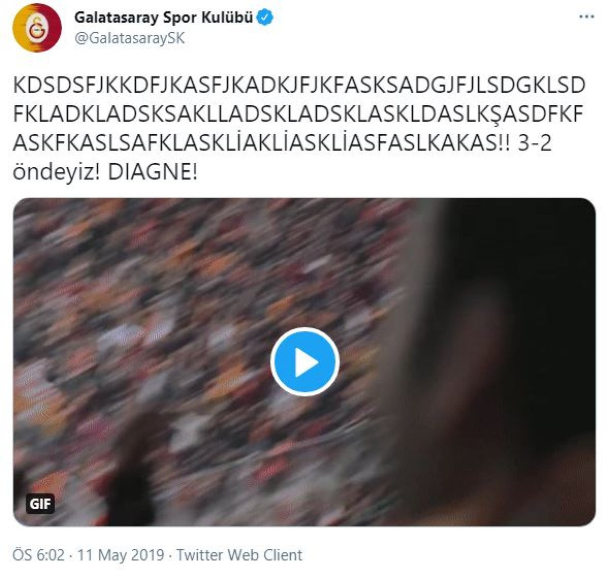 Rizespor'dan Galatasaray maçı sonrası olay tweet! - Resim : 2