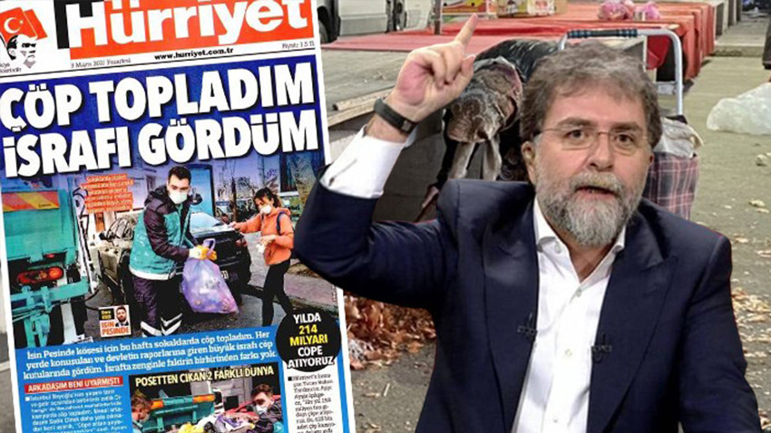 Hürriyet'in manşetine gelen tepkiler Ahmet Hakan'ı kızdırdı!
