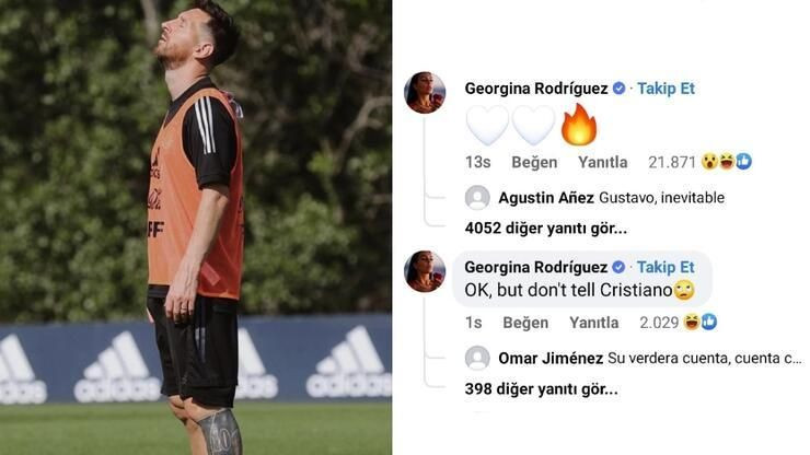 Ronaldo'nun sevgilisi Georgina Rodriguez'den Messi'nin paylaşımına yorum - Sayfa 2