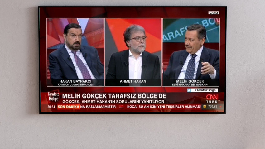 Melih Gökçek'in FETÖ itirafı, Ahmet Hakan ve Hakan Bayrakçı'yı şaşkına çevirdi