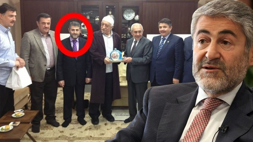 Yeni Hazine Bakanı Nureddin Nebati Fetullah Gülen ile böyle poz vermiş