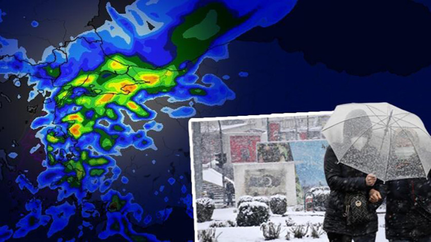 Meteorolojiden peş peşe uyarılar! İstanbul’da karın başlayacağı saat belli oldu…