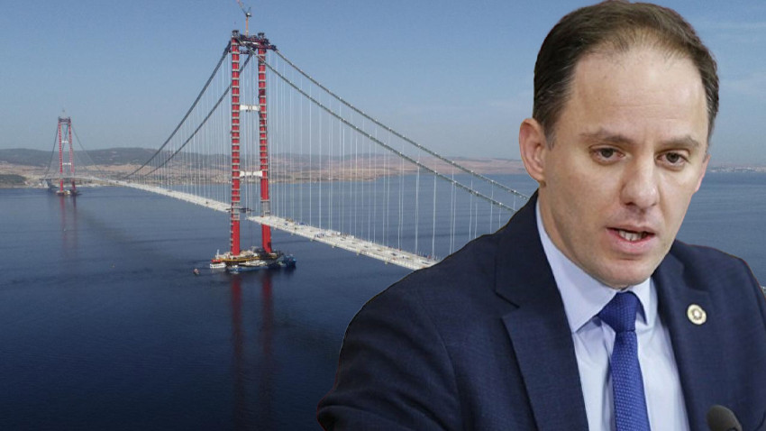 CHP’li Deniz Yavuzyılmaz'dan Çanakkale Köprüsü’nde büyük vurgun iddiası