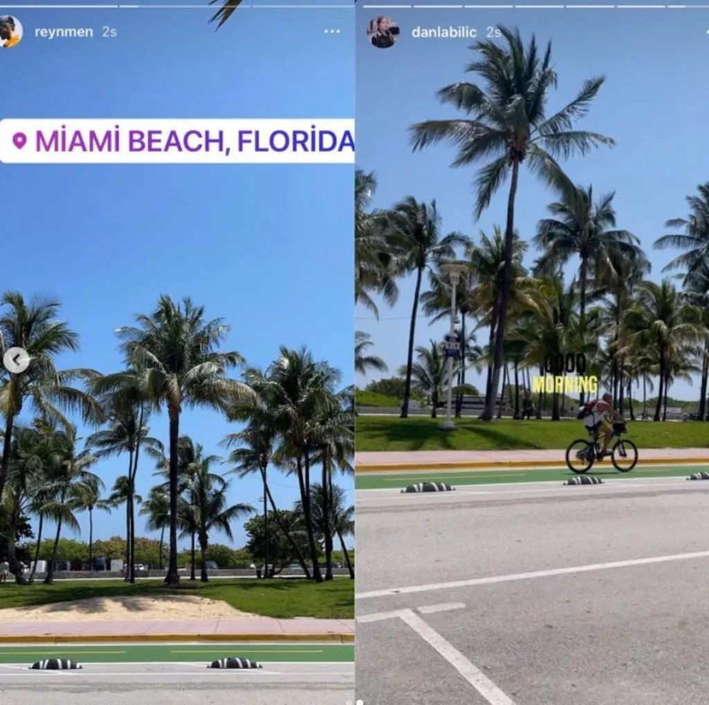 Danla Bilic ve Reynmen Miami'de tatilde! Aşk iddiası gündem oldu - Sayfa 2