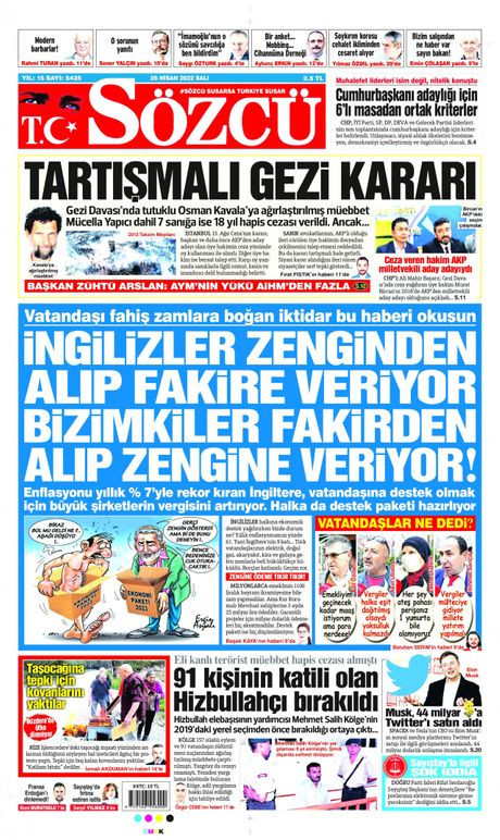 Gazeteler, Gezi Davası kararını nasıl gördü? - Sayfa 4