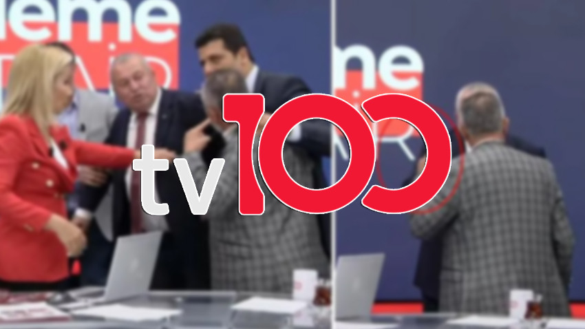 Canlı yayındaki kavga gündeme oturdu: tv100 yönetiminden Cemal Enginyurt'a kınama!