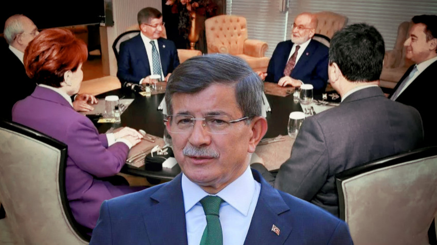Davutoğlu, Altılı Masa'nın ülkeyi nasıl yöneteceğini anlattı: İmza yetkisi genel başkanlarda