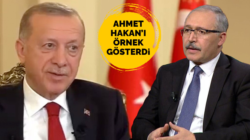 Erdoğan'dan canlı yayında Abdulkadir Selvi'ye dikkat çeken sözler! 