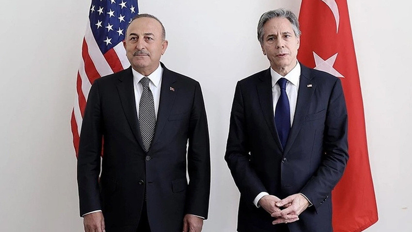 Dışişleri Bakanı Çavuşoğlu ABD'li mevkidaşı Blinken ile görüştü