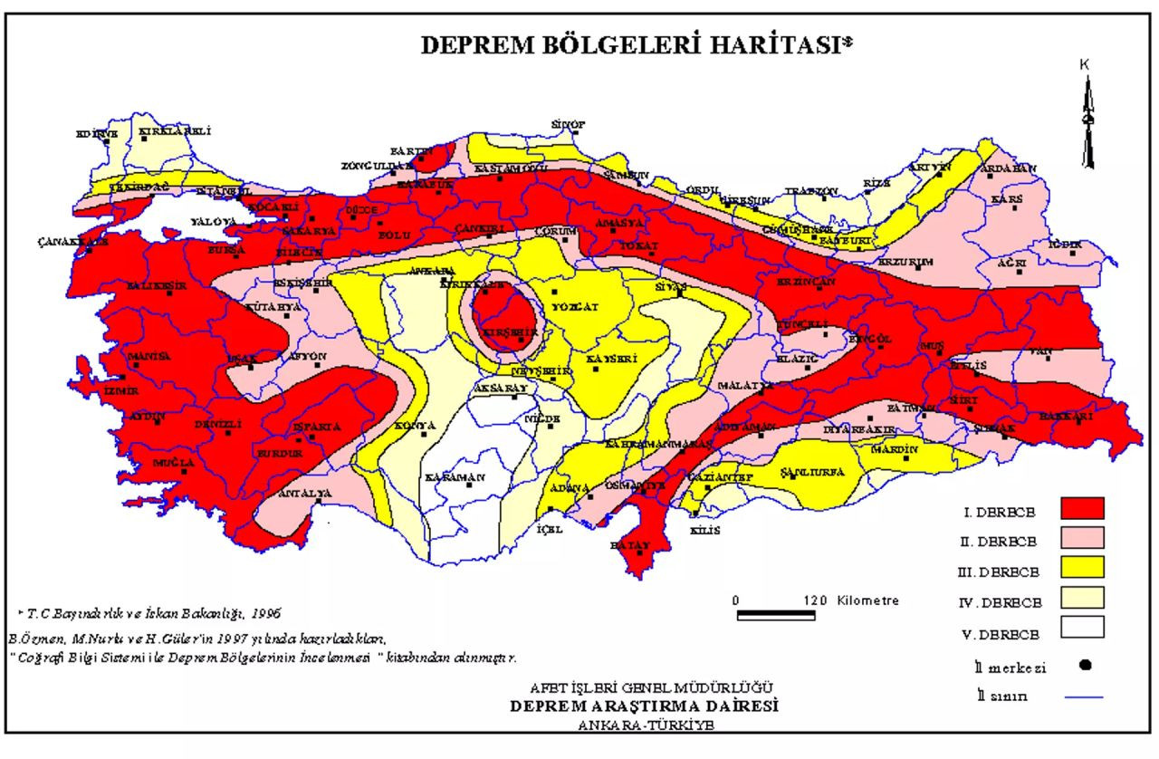 Türkiye’de deprem riski olmayan bölgeler belli oldu! İşte o iller… - Sayfa 25