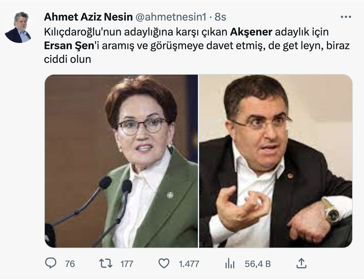 Sosyal medyada Meral Akşener'e 'Ersan Şen' tepkisi: 18 ayda ikna olmadı, reklam arasında... - Sayfa 8