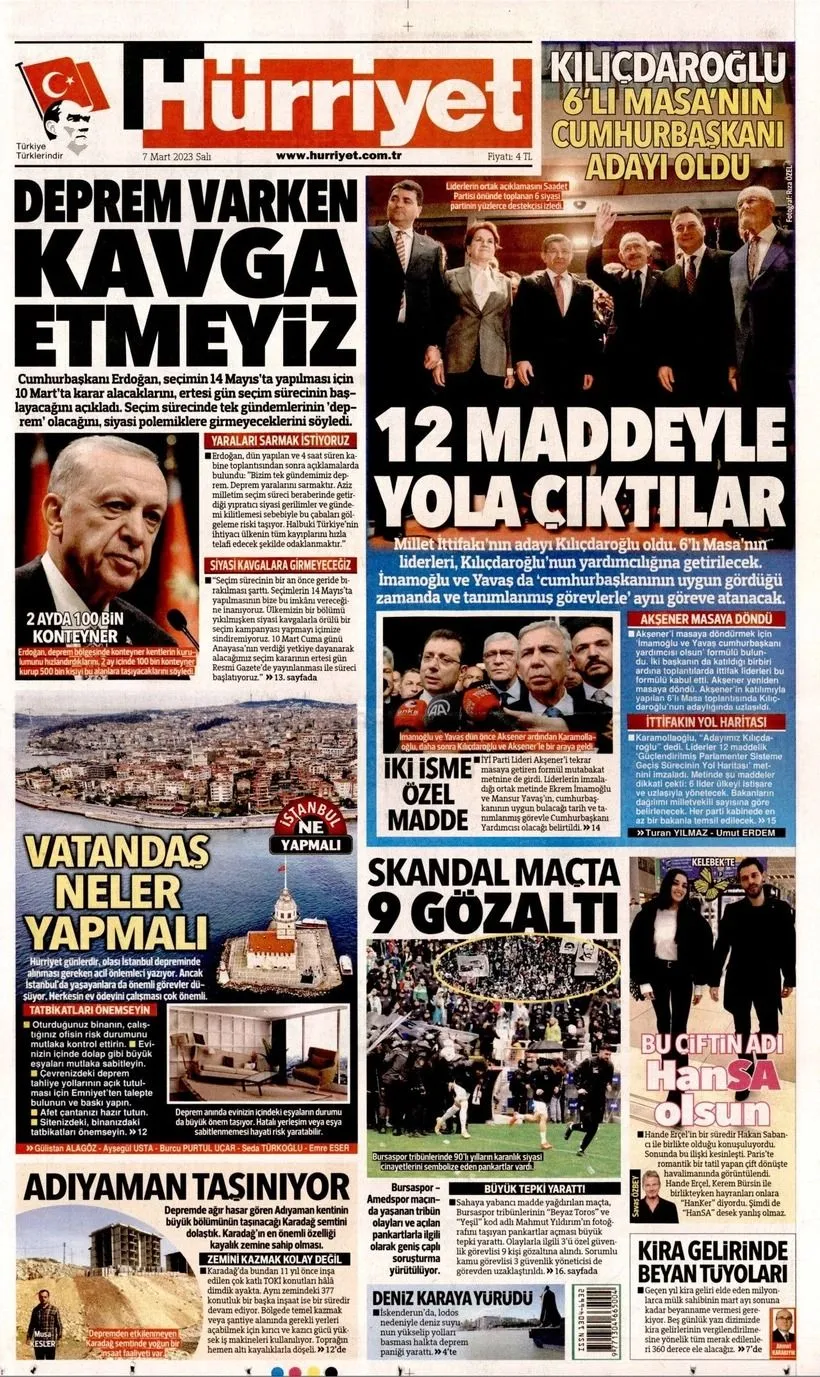 Gazeteler Kılıçdaroğlu’nun adaylığını nasıl gördü? - Sayfa 4