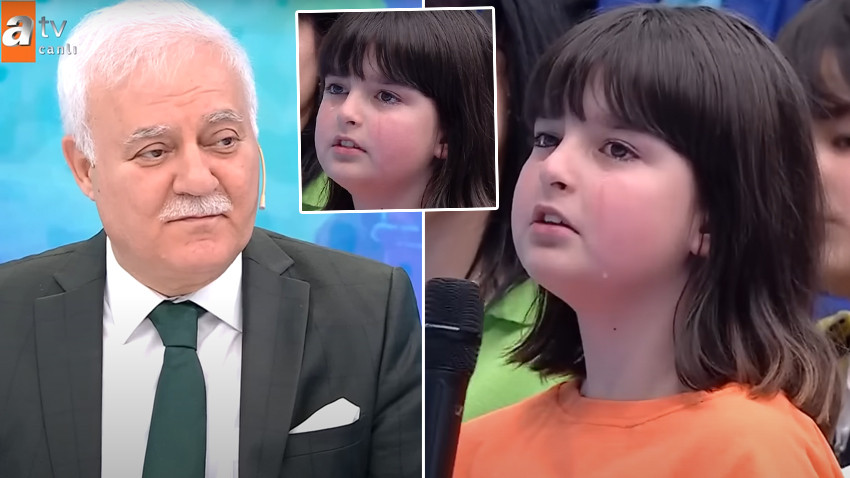 8 yaşındaki Almila ağlayarak sordu, Nihat Hatipoğlu ne diyeceğini şaşırdı! Duygulandıran anlar!