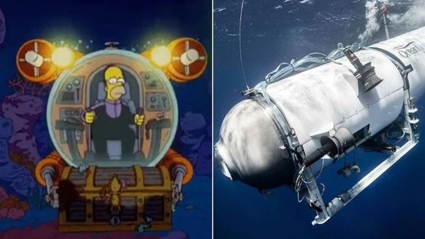 Simpsons dizisi denizaltı olayını da tahmin etmiş!