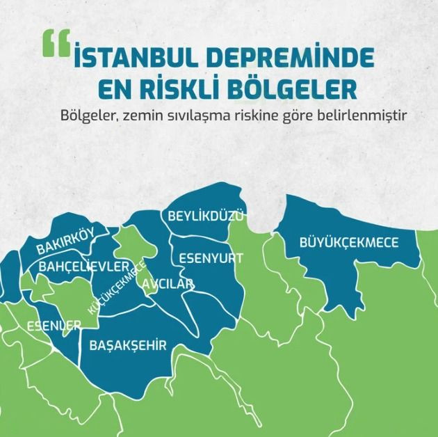 AFAD tek tek paylaştı! İşte beklenen İstanbul depremi için en riskli ilçeler… - Sayfa 18