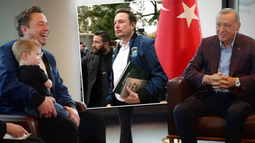 Erdoğan’dan Elon Musk’a bir çağrı bir de davet! Türkevi’nde görüştüler…