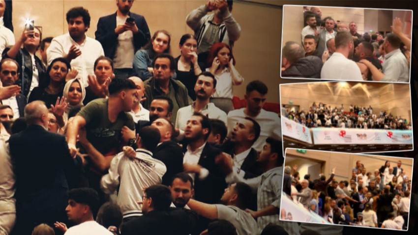 CHP İstanbul İl Kongresi'nde kavga çıktı! İmamoğlu tepki göstermişti…