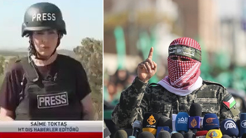 Habertürk muhabirinin 'Hamas' tanımlamasına tepki yağdı! Sosyal medyadan 'özür dile' çağrısı