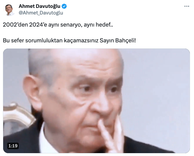 MHP'den o sözler sonrası Ahmet Davutoğlu'na sert yanıt! ‘Stratejik çapsız, siyasi kalpazan…’ - Sayfa 4