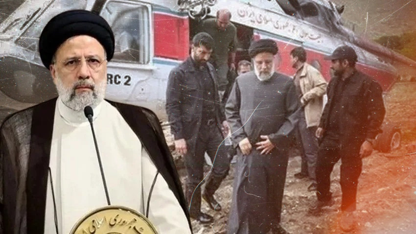 İran Cumhurbaşkanı İbrahim Reisi hayatını kaybetti! Düşen helikopterden ilk görüntü geldi…