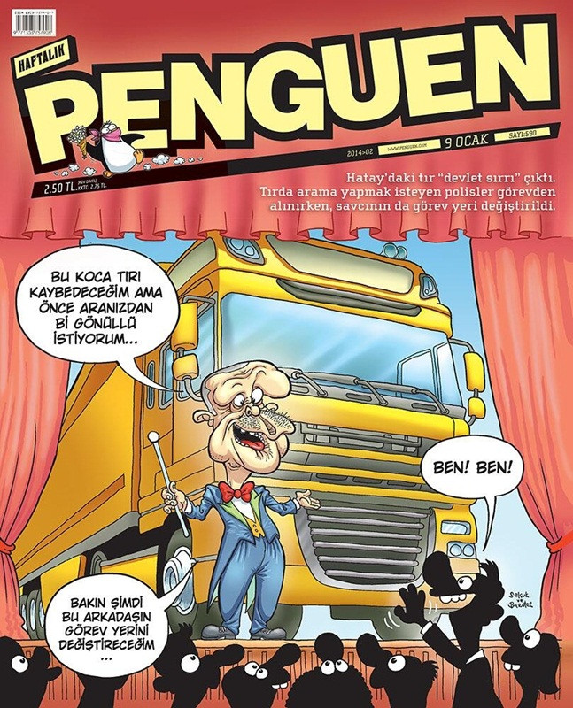 Penguen Başbakanı sihirbaz yaptı - Sayfa 1