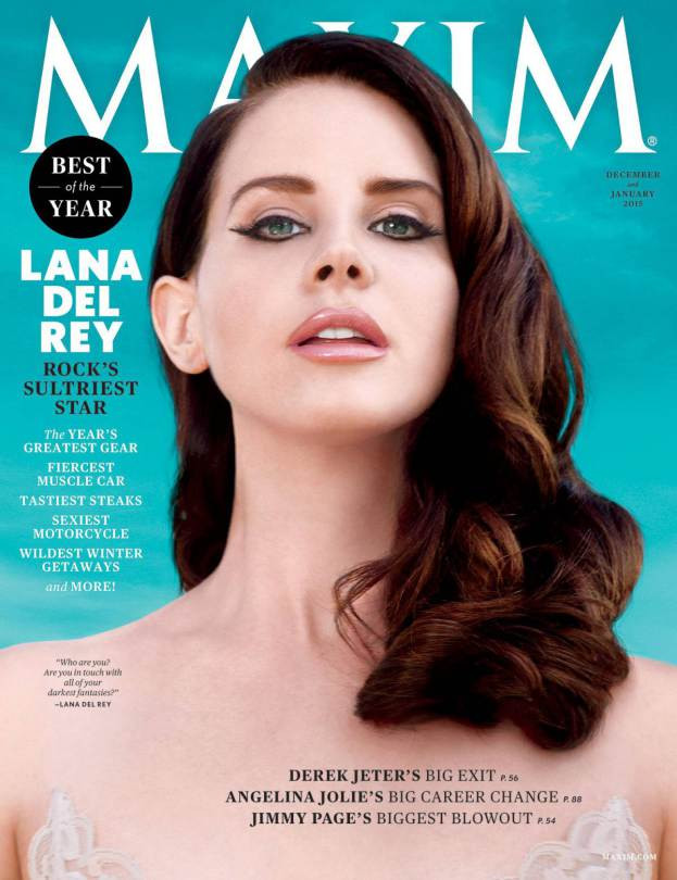 Lana Del Rey Maxim kapağında! - Sayfa 1